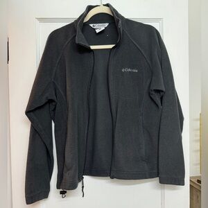 Black Columbia zip up jacket